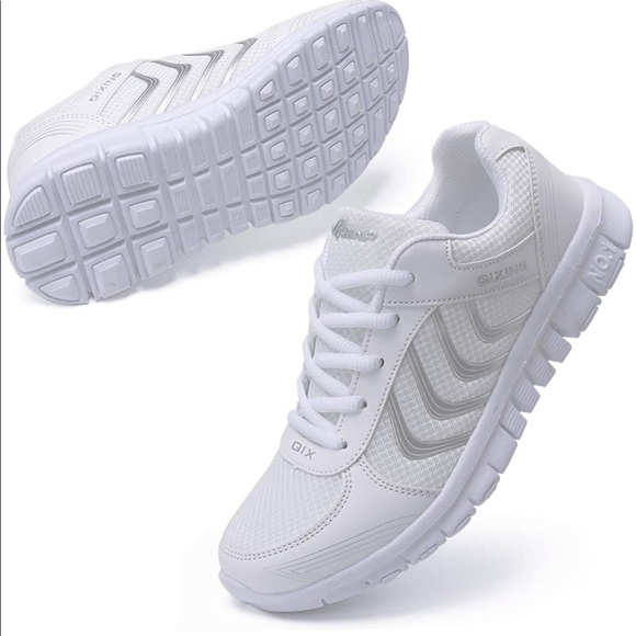 White Breathable Sneakers | Size 7 - Picture 1 of 5